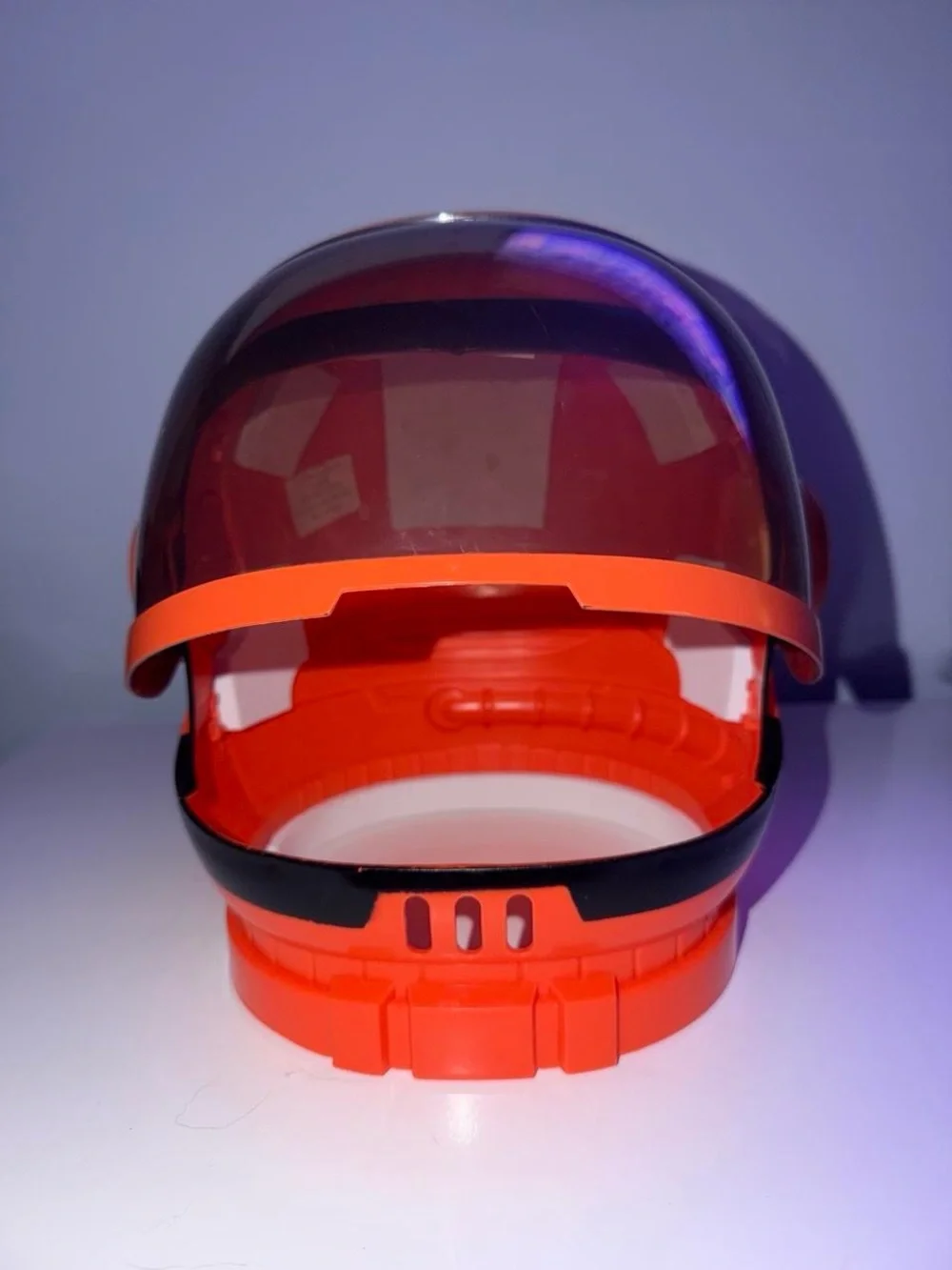 Kids NASA Astronaut Costume Orange Jumpsuit + Helmet Size 8/10